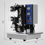 Ленточный полуавтоматический принтер HP 241 B: примеры продукции